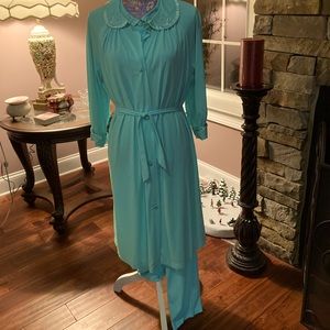 Vintage Aquamarine Sears Roebuck and Co size 36 set